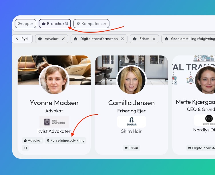 Member tags and document folders