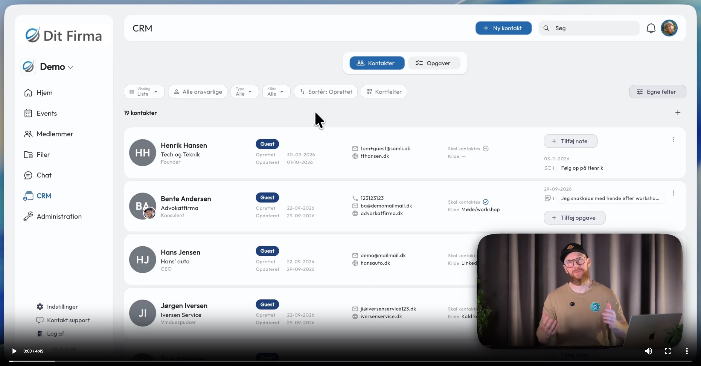 CRM: Keep track of people in and around your community